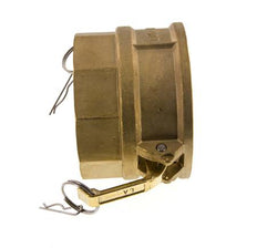 Camlock DN 140 (6'') Brass Coupling Rp 6'' Female Thread Type D MIL-C-27487