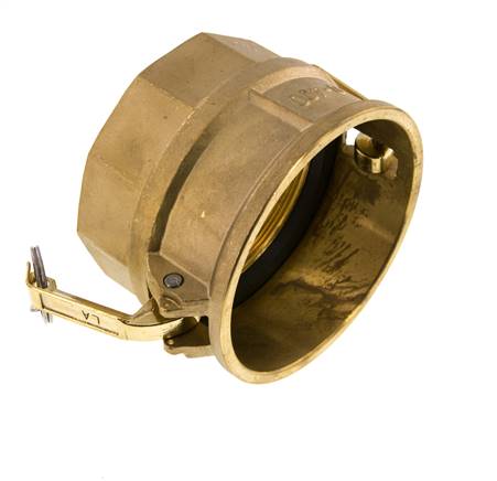 Camlock DN 90 (4'') Brass Coupling Rp 4'' Female Thread Type D MIL-C-27487