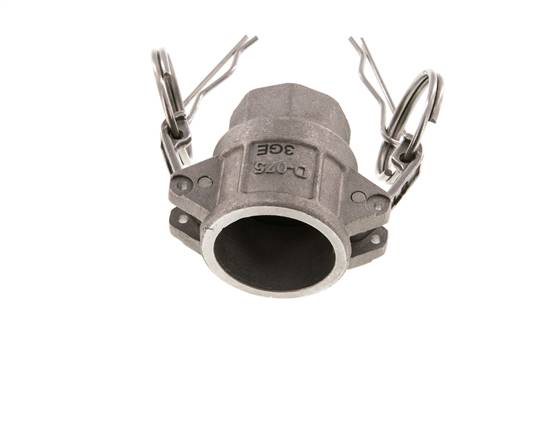 Camlock DN 20 (3/4'') Aluminium Coupling Rp 3/4'' Female Thread Type D MIL-C-27487