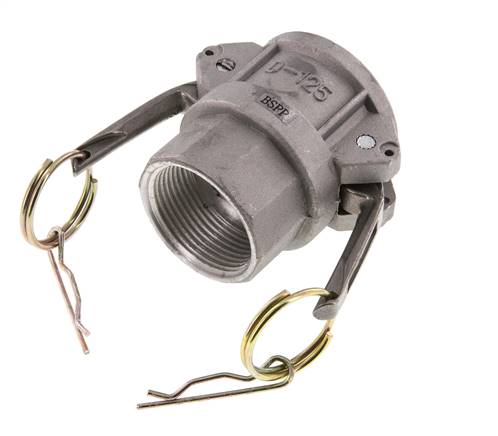 Camlock DN 32 (1 1/4'') Aluminium Coupling Rp 1 1/4'' Female Thread Type D MIL-C-27487