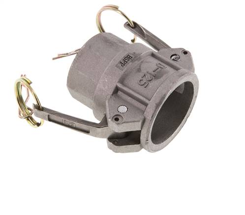 Camlock DN 32 (1 1/4'') Aluminium Coupling Rp 1 1/4'' Female Thread Type D MIL-C-27487