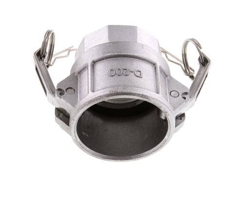 Camlock DN 50 (2'') Aluminium Coupling Rp 2'' Female Thread Type D MIL-C-27487