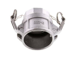 Camlock DN 50 (2'') Aluminium Coupling Rp 2'' Female Thread Type D MIL-C-27487