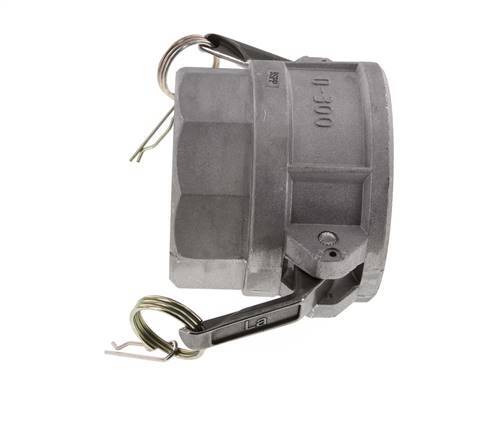 Camlock DN 75 (3'') Aluminium Coupling Rp 3'' Female Thread Type D MIL-C-27487