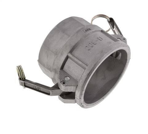 Camlock DN 75 (3'') Aluminium Coupling Rp 3'' Female Thread Type D MIL-C-27487