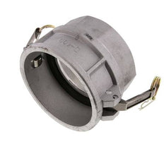 Camlock DN 140 (6'') Aluminium Coupling Rp 6'' Female Thread Type D MIL-C-27487
