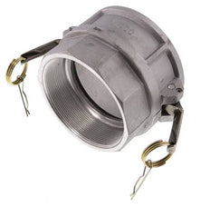 Camlock DN 140 (6'') Aluminium Coupling Rp 6'' Female Thread Type D MIL-C-27487