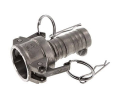 Camlock DN 25 (1'') Stainless Steel Coupling Hose Pillar (25 mm) Type C MIL-C-27487