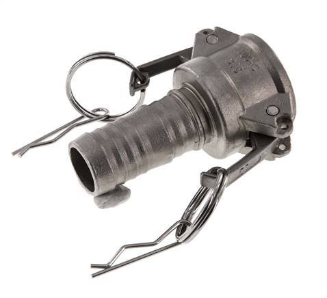 Camlock DN 25 (1'') Stainless Steel Coupling Hose Pillar (25 mm) Type C MIL-C-27487