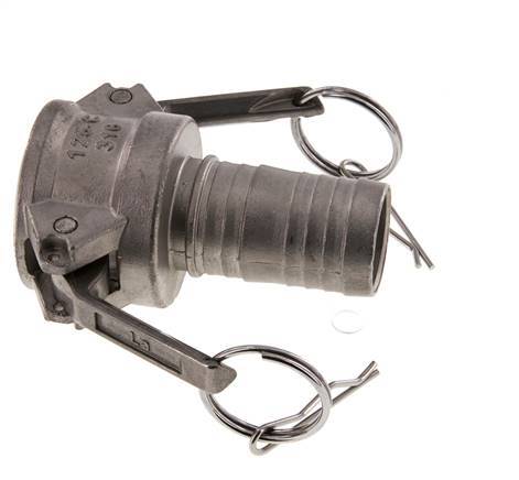 Camlock DN 32 (1 1/4'') Stainless Steel Coupling Hose Pillar (32 mm) Type C MIL-C-27487