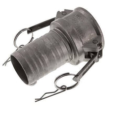 Camlock DN 50 (2'') Stainless Steel Coupling Hose Pillar (50 mm) Type C MIL-C-27487