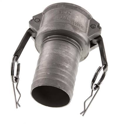 Camlock DN 50 (2'') Stainless Steel Coupling Hose Pillar (50 mm) Type C MIL-C-27487