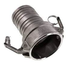 Camlock DN 75 (3'') Stainless Steel Coupling Hose Pillar (75 mm) Type C MIL-C-27487