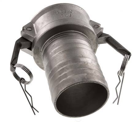 Camlock DN 75 (3'') Stainless Steel Coupling Hose Pillar (75 mm) Type C MIL-C-27487