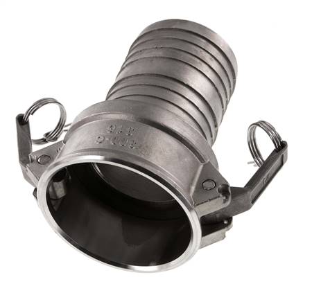 Camlock DN 75 (3'') Stainless Steel Coupling Hose Pillar (75 mm) Type C MIL-C-27487