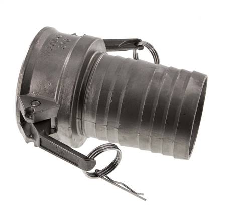 Camlock DN 75 (3'') Stainless Steel Coupling Hose Pillar (75 mm) Type C MIL-C-27487