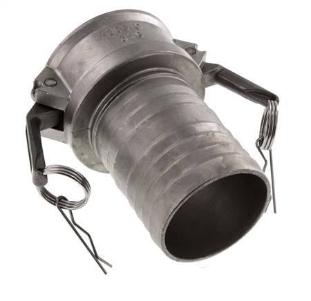 Camlock DN 75 (3'') Stainless Steel Coupling Hose Pillar (75 mm) Type C MIL-C-27487