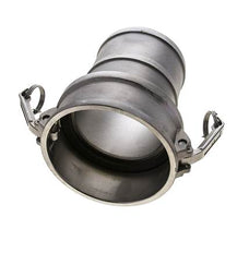 Camlock DN 120 (5'') Stainless Steel Coupling Hose Pillar (127 mm) Type C MIL-C-27487