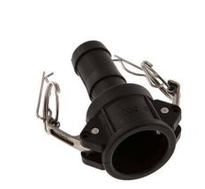 Camlock DN 25 (1'') Polypropylene Coupling Hose Pillar (25 mm) Type C MIL-C-27487