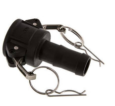 Camlock DN 25 (1'') Polypropylene Coupling Hose Pillar (25 mm) Type C MIL-C-27487