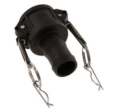 Camlock DN 32 (1 1/4'') Polypropylene Coupling Hose Pillar (32 mm) Type C MIL-C-27487
