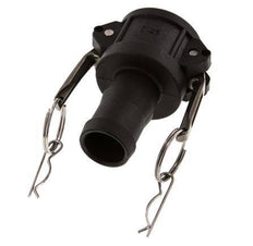 Camlock DN 32 (1 1/4'') Polypropylene Coupling Hose Pillar (32 mm) Type C MIL-C-27487