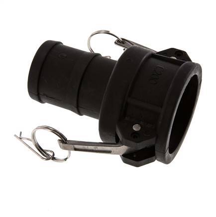 Camlock DN 50 (2'') Polypropylene Coupling Hose Pillar (50 mm) Type C MIL-C-27487