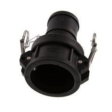 Camlock DN 50 (2'') Polypropylene Coupling Hose Pillar (50 mm) Type C MIL-C-27487