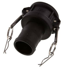 Camlock DN 50 (2'') Polypropylene Coupling Hose Pillar (50 mm) Type C MIL-C-27487