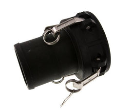 Camlock DN 90 (4'') Polypropylene Coupling Hose Pillar (100 mm) Type C MIL-C-27487