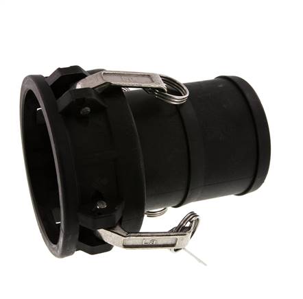Camlock DN 90 (4'') Polypropylene Coupling Hose Pillar (100 mm) Type C MIL-C-27487