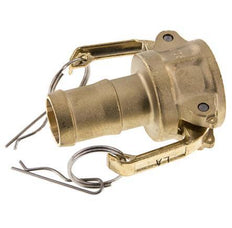 Camlock DN 32 (1 1/4'') Brass Coupling Hose Pillar (32 mm) Type C MIL-C-27487