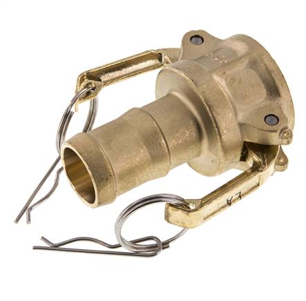 Camlock DN 32 (1 1/4'') Brass Coupling Hose Pillar (32 mm) Type C MIL-C-27487