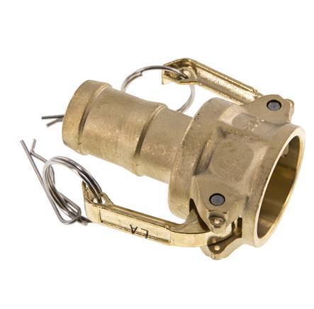 Camlock DN 32 (1 1/4'') Brass Coupling Hose Pillar (32 mm) Type C MIL-C-27487