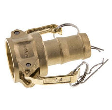 Camlock DN 32 (1 1/4'') Brass Coupling Hose Pillar (32 mm) Type C MIL-C-27487