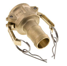 Camlock DN 32 (1 1/4'') Brass Coupling Hose Pillar (32 mm) Type C MIL-C-27487