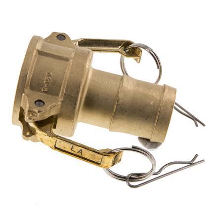 Camlock DN 40 (1 1/2'') Brass Coupling Hose Pillar (38 mm) Type C MIL-C-27487