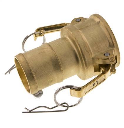 Camlock DN 50 (2'') Brass Coupling Hose Pillar (50 mm) Type C MIL-C-27487