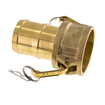 Camlock DN 60 (2 1/2'') Brass Coupling Hose Pillar (63 mm) Type C MIL-C-27487