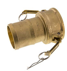 Camlock DN 90 (4'') Brass Coupling Hose Pillar (100 mm) Type C MIL-C-27487
