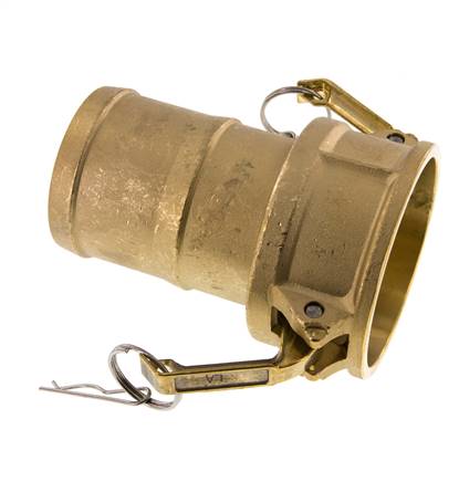 Camlock DN 90 (4'') Brass Coupling Hose Pillar (100 mm) Type C MIL-C-27487