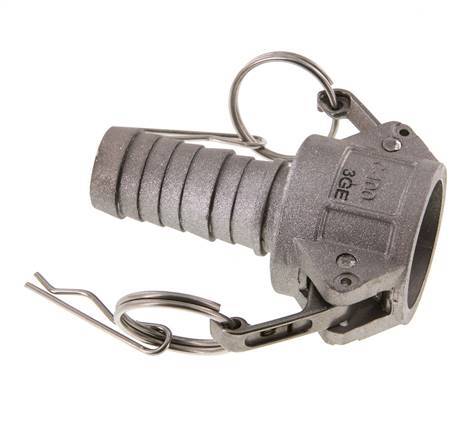 Camlock DN 25 (1'') Aluminium Coupling Hose Pillar (25 mm) Type C MIL-C-27487