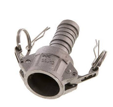 Camlock DN 25 (1'') Aluminium Coupling Hose Pillar (25 mm) Type C MIL-C-27487