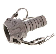 Camlock DN 25 (1'') Aluminium Coupling Hose Pillar (25 mm) Type C MIL-C-27487