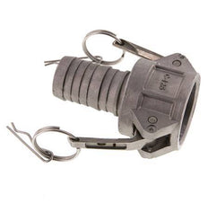 Camlock DN 32 (1 1/4'') Aluminium Coupling Hose Pillar (32 mm) Type C MIL-C-27487