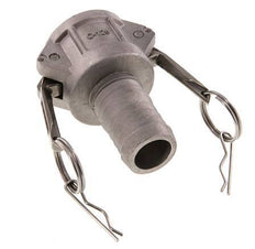 Camlock DN 32 (1 1/4'') Aluminium Coupling Hose Pillar (32 mm) Type C MIL-C-27487