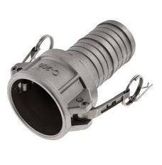 Camlock DN 50 (2'') Aluminium Coupling Hose Pillar (50 mm) Type C MIL-C-27487