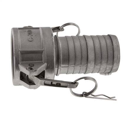 Camlock DN 50 (2'') Aluminium Coupling Hose Pillar (50 mm) Type C MIL-C-27487