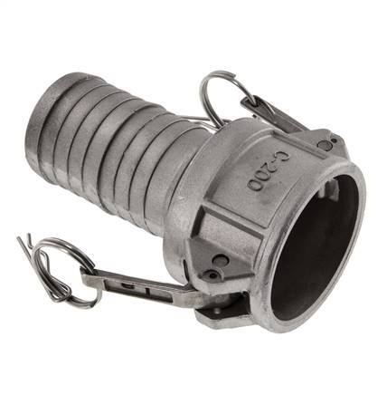 Camlock DN 50 (2'') Aluminium Coupling Hose Pillar (50 mm) Type C MIL-C-27487