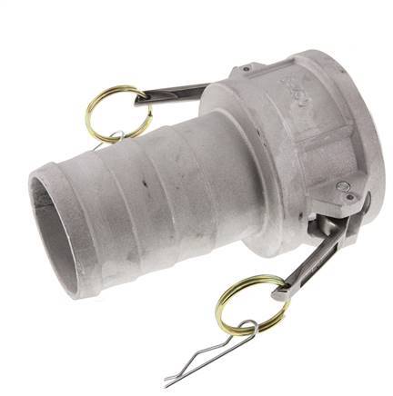 Camlock DN 60 (2 1/2'') Aluminium Coupling Hose Pillar (63 mm) Type C MIL-C-27487
